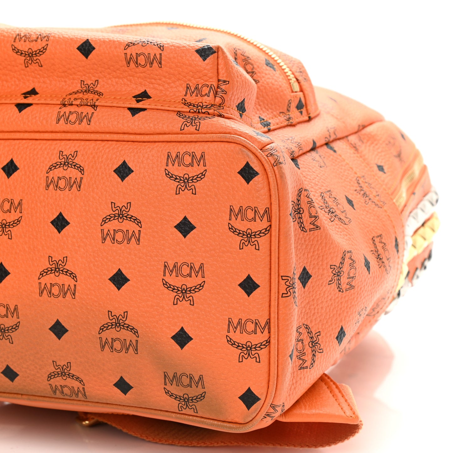 Visetos Crown Stud Medium Stark Backpack Orange