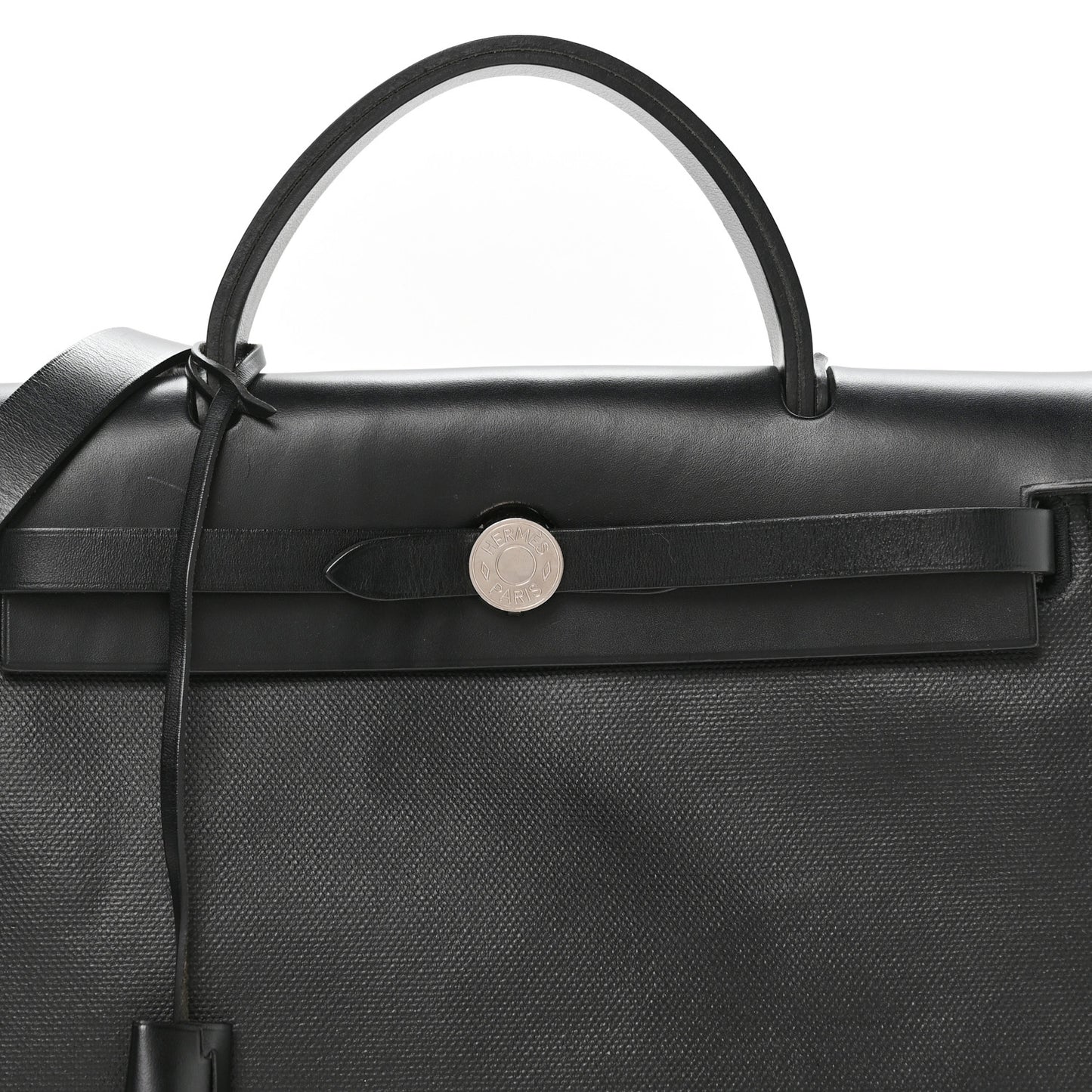 Toile H Berline Vache Hunter Herbag Zip PM 31 Black Ecru