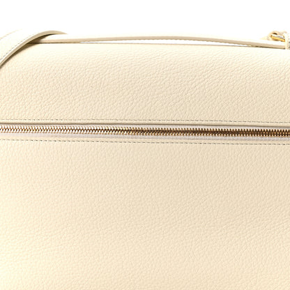 Loro Piana Tender Lambskin Extra Pocket Bag L27 Whisper White 7 of 9