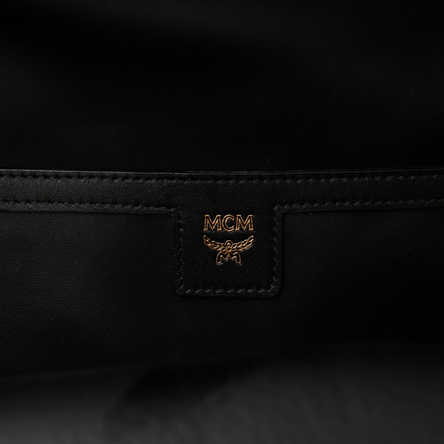 MCM Visetos Medium Side Studs Stark Backpack Cognac 5 of 8