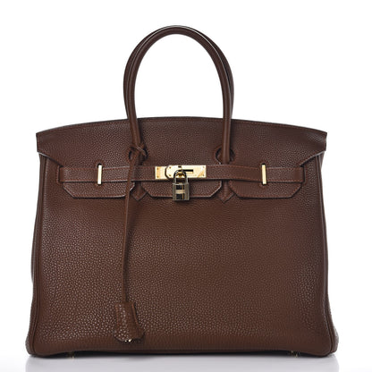 Hermes Togo Birkin 35 Havane 1 of 30