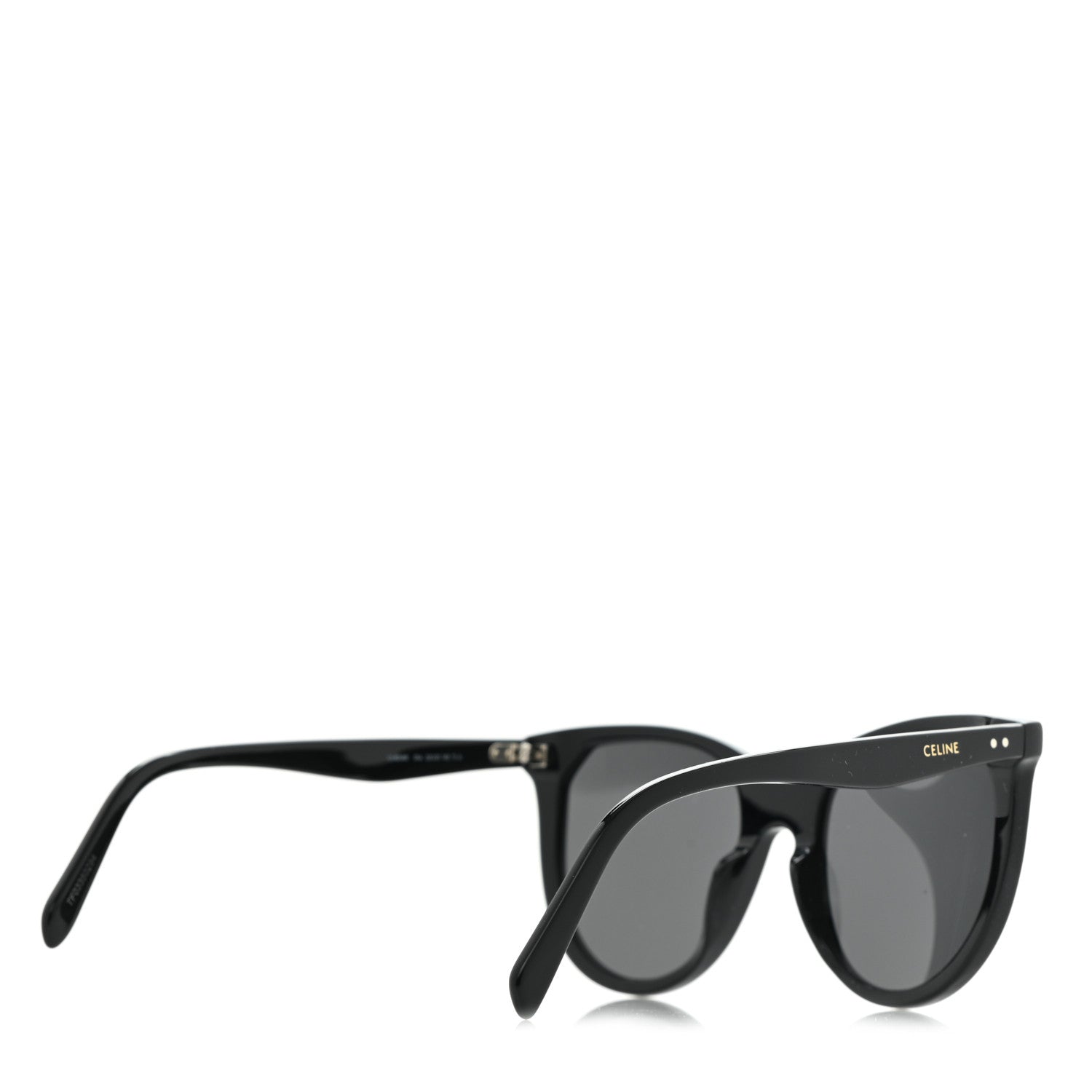 Celine Acetate Cat Eye Sunglasses CL401491 Black 4 of 7