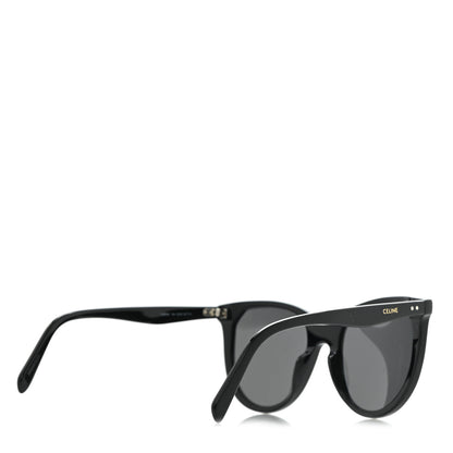 Celine Acetate Cat Eye Sunglasses CL401491 Black 4 of 7