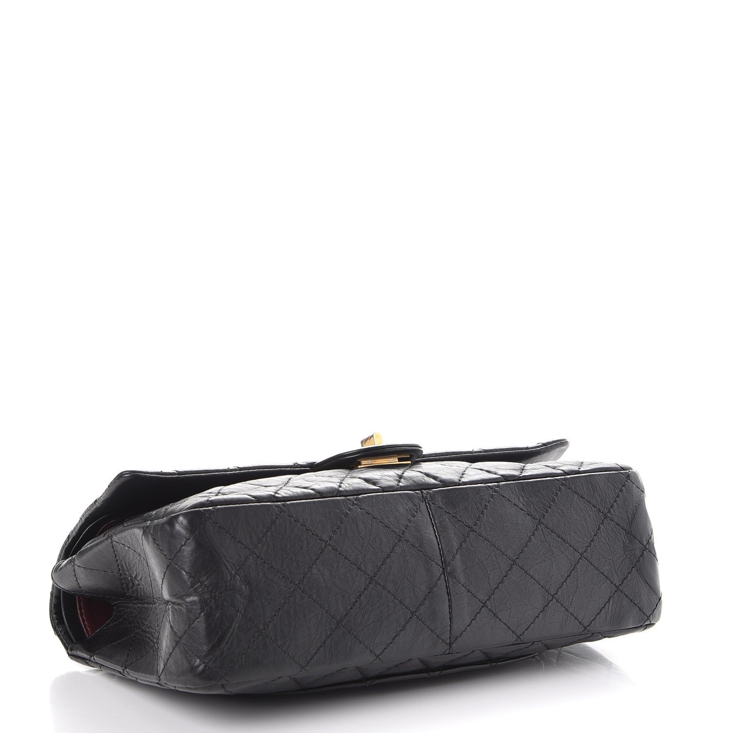 Chanel Aged Calfskin Quilted 2.55 Reissue 226 Flap Black 4 of 9