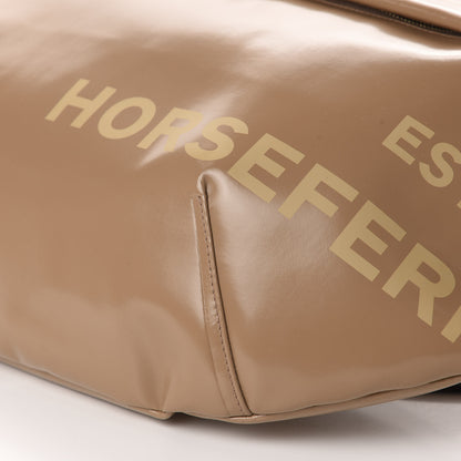 Burberry Coated Canvas Horseferry Print Extra Large Bum Bag Beige 7 of 10