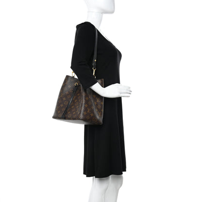 Louis Vuitton Monogram Neonoe MM Black 2 of 10