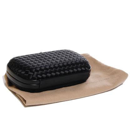 Bottega Veneta Satin Knot Clutch Nero Black 4 of 7