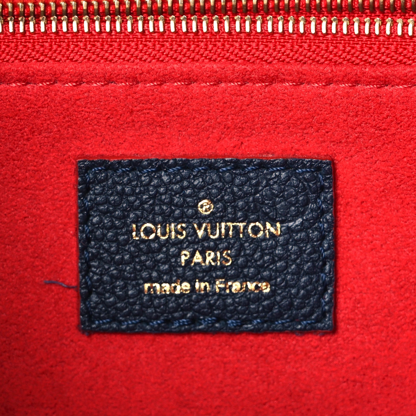 Empreinte Vavin MM Marine Rouge