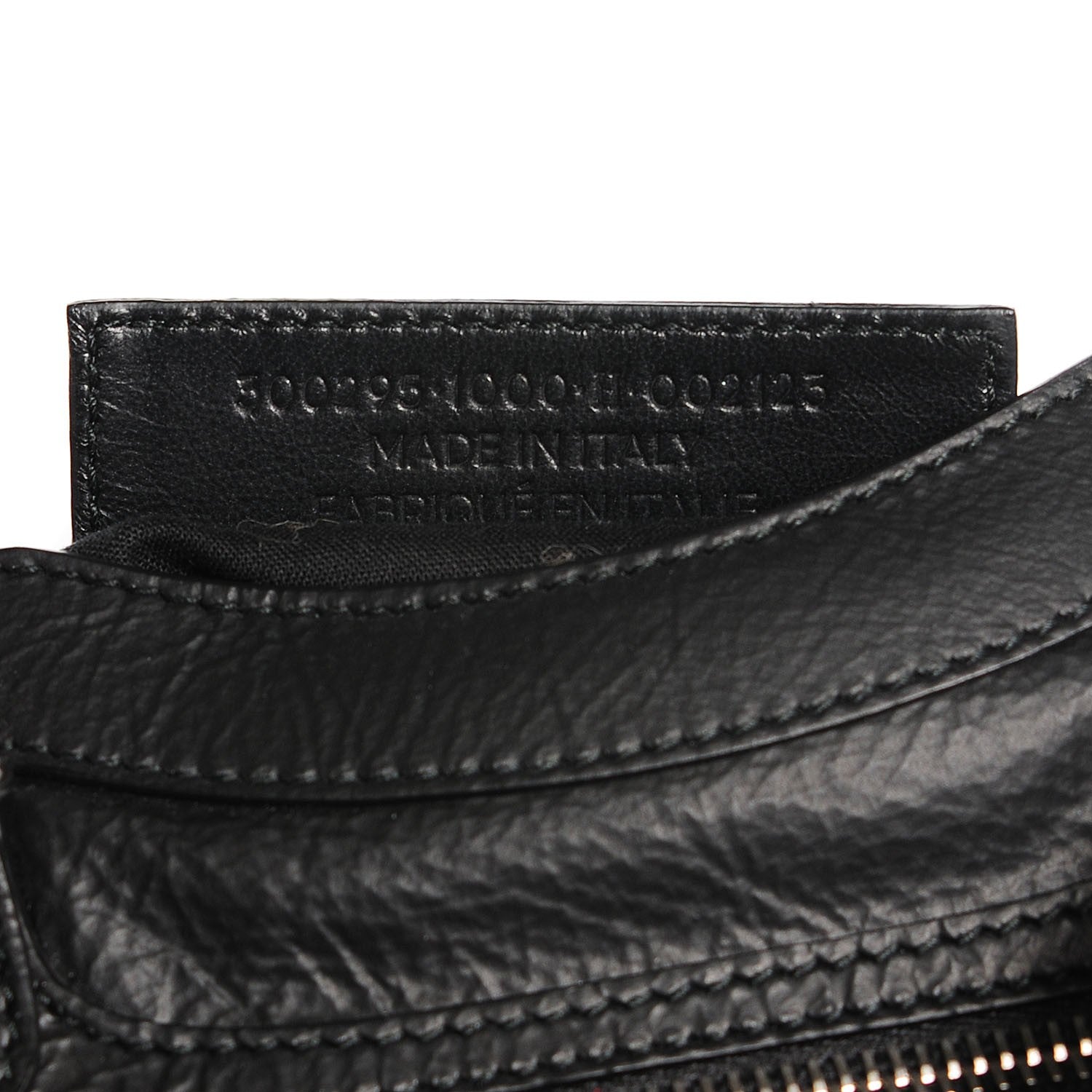 Balenciaga Matte Goatskin Rubber Covered Classic Hardware Mini City Black 7 of 12