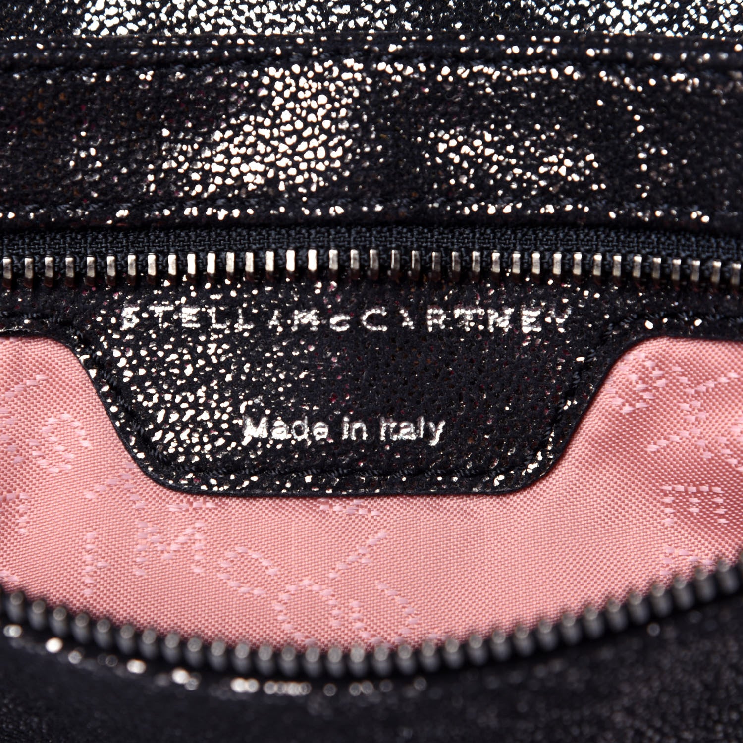 Stella McCartney Shaggy Deer Falabella Fold Over Clutch Black 14 of 22