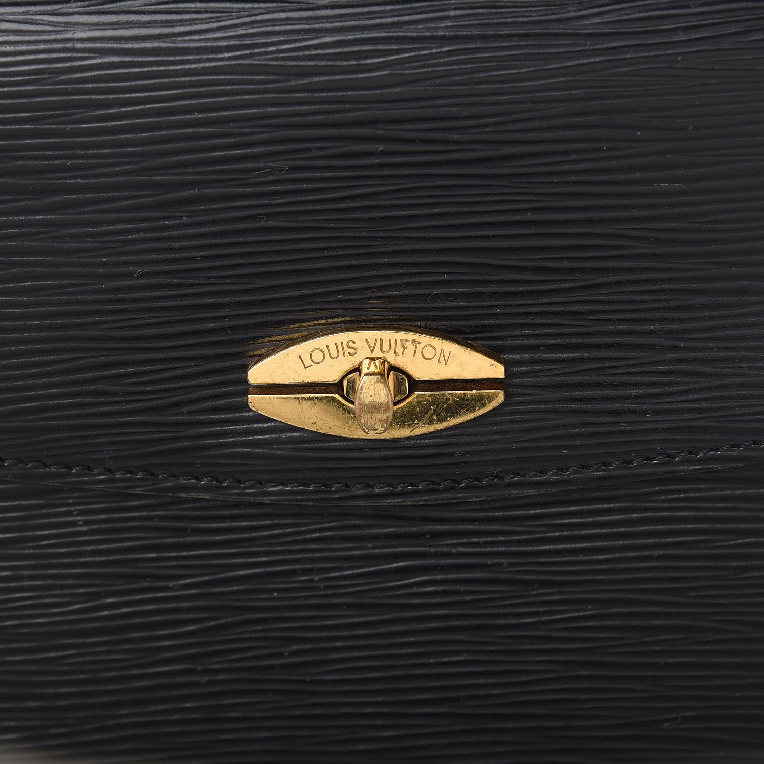 Louis Vuitton Epi Malesherbes Black 10 of 13