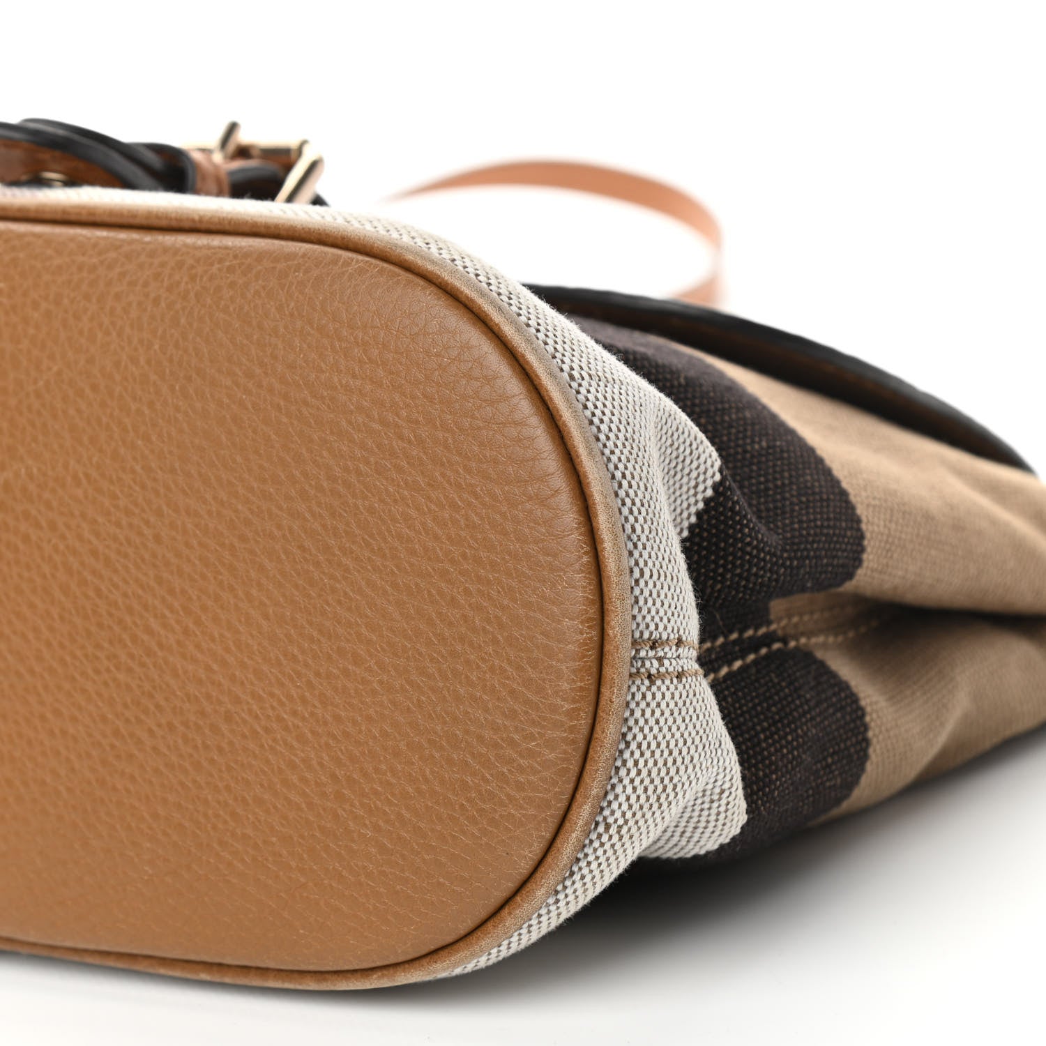Burberry Canvas Mega Check Crossbody Brown 9 of 11