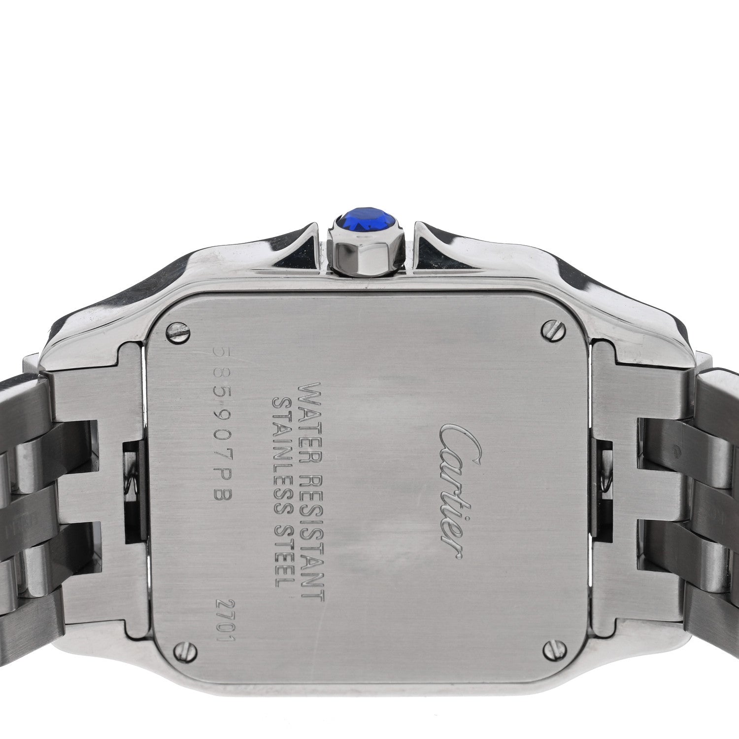 Cartier Stainless Steel 26mm Santos Demoiselle Quartz Watch 4 of 4