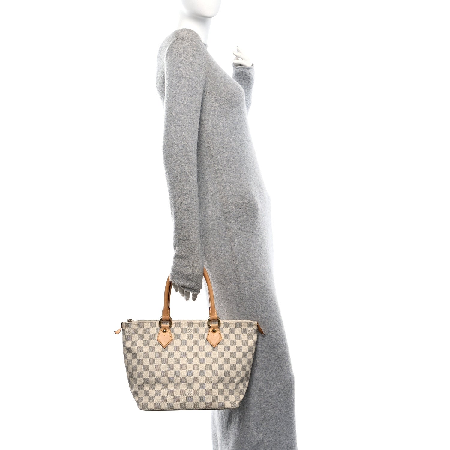 Louis Vuitton Damier Azur Saleya PM 2 of 10