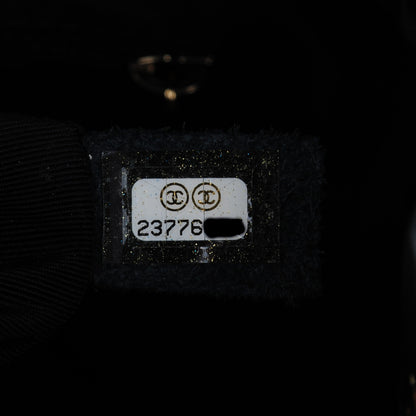 Chanel Calfskin Chevron Quilted Large Urban Spirit Backpack Black 7 of 7