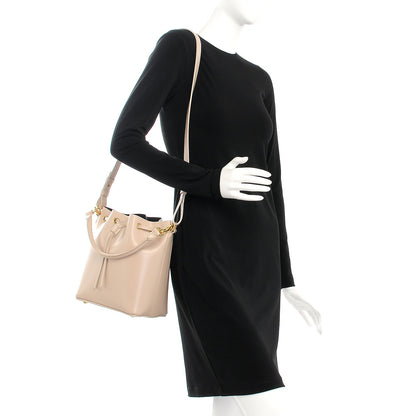 Saint Laurent Calfskin Medium Emmanuelle Bucket Bag Nude Powder 2 of 7