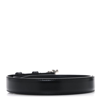 Celine Box Calfskin Medium 25mm Triomphe Belt 80 32 Black 2 of 6
