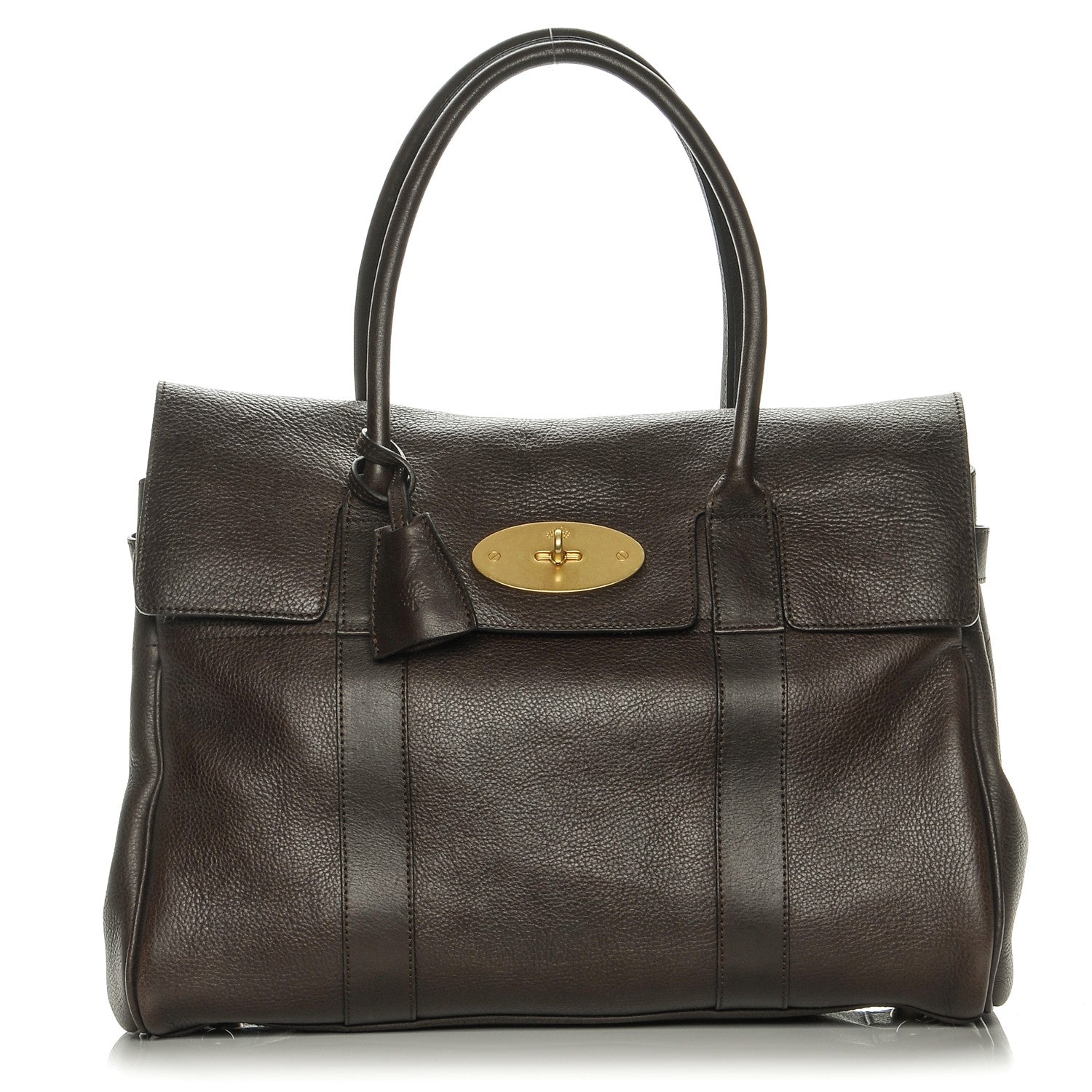 Mulberry Natural Leather Bayswater Chocolate 1 of 10