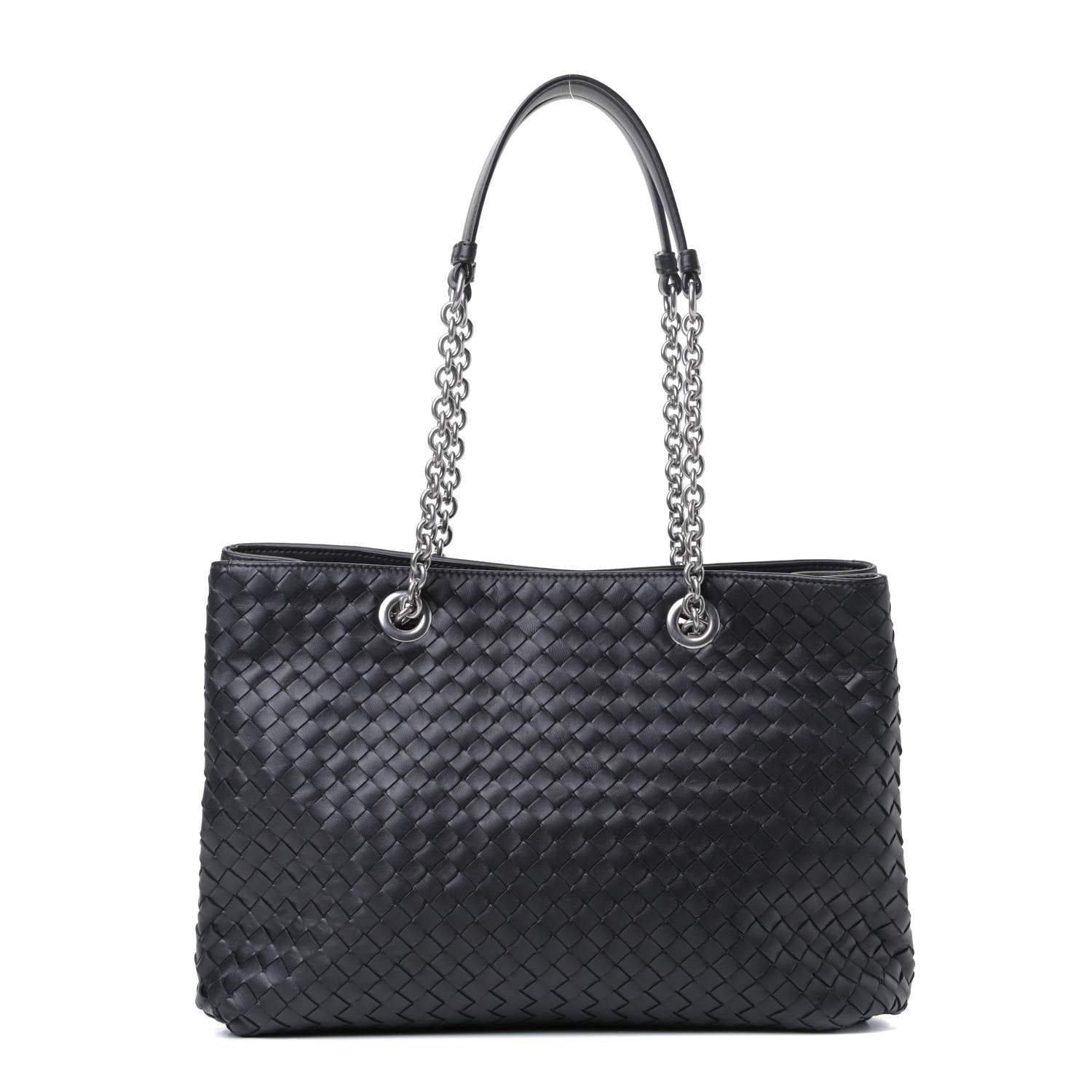 Bottega Veneta Nappa Intrecciato Medium Tote Black 1 of 4