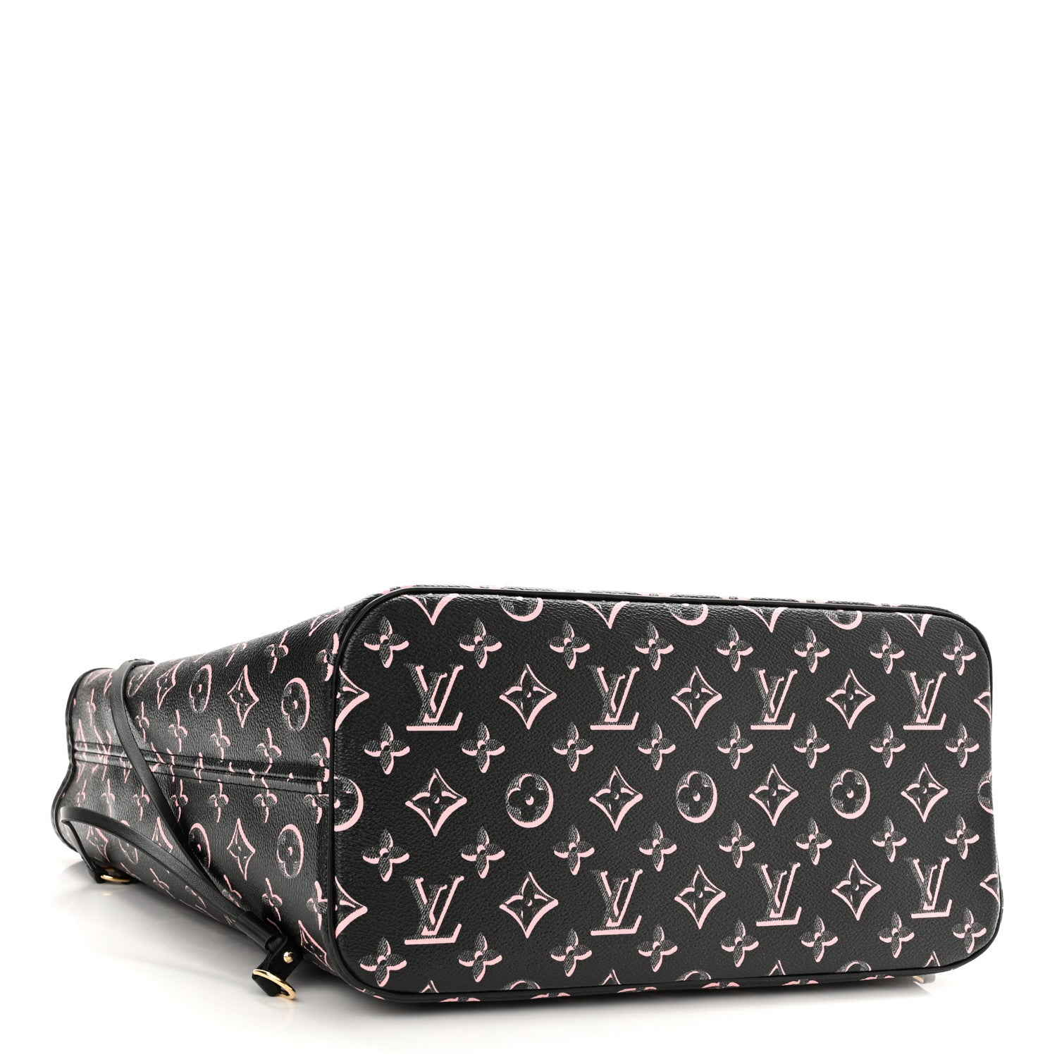 Louis Vuitton Monogram Fall For You Neverfull MM Black 5 of 11