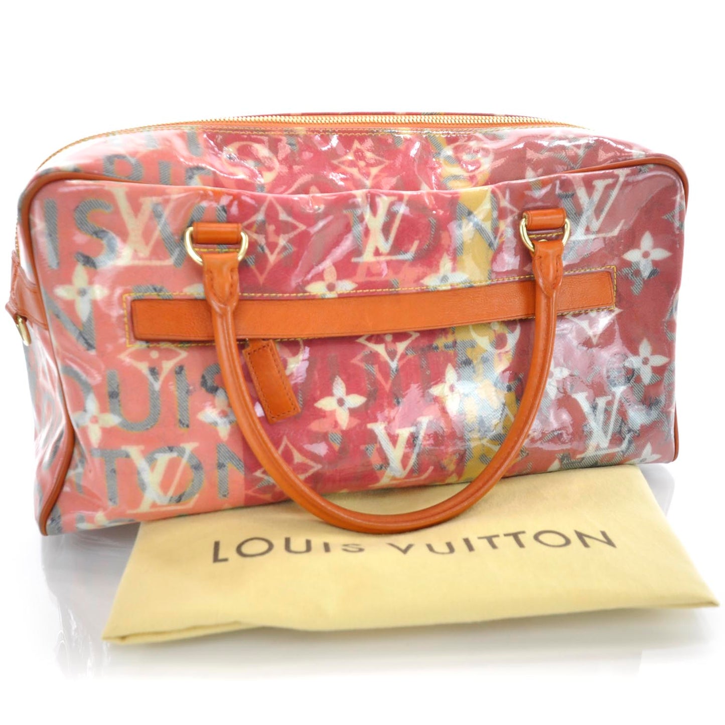Monogram Pulp Defile Weekender PM Rose