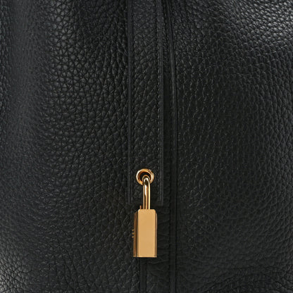 Hermes Taurillon Clemence Picotin Lock 18 PM Black 7 of 10