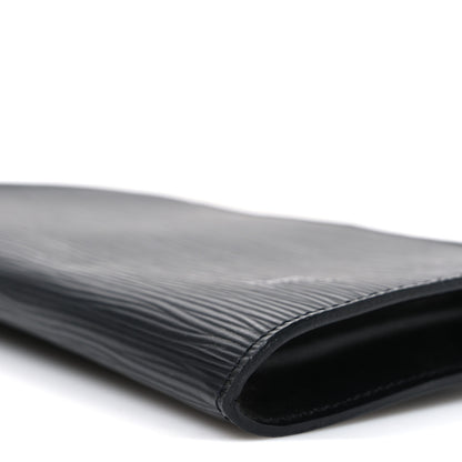 Louis Vuitton Epi Pochette Accessories 21 Black 10 of 10