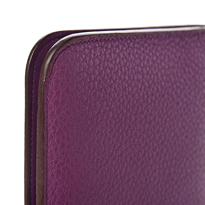 Hermes Togo Dogon Duo Wallet Ultraviolet 9 of 18