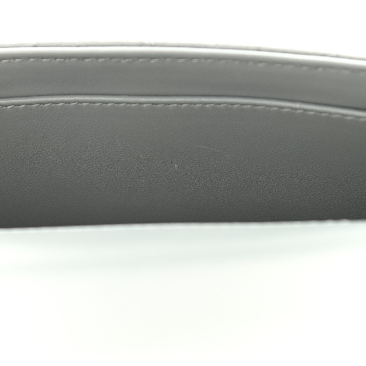 Christian Dior Calfskin Cannage Small Caro Bag Grey 11 of 12