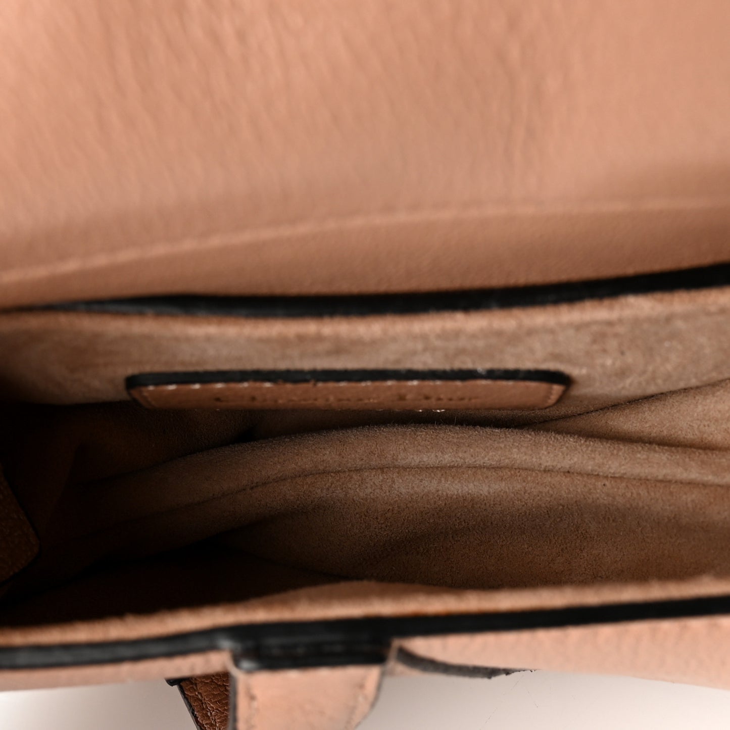 Goatskin Micro Saddle Bag Rose Des Vents