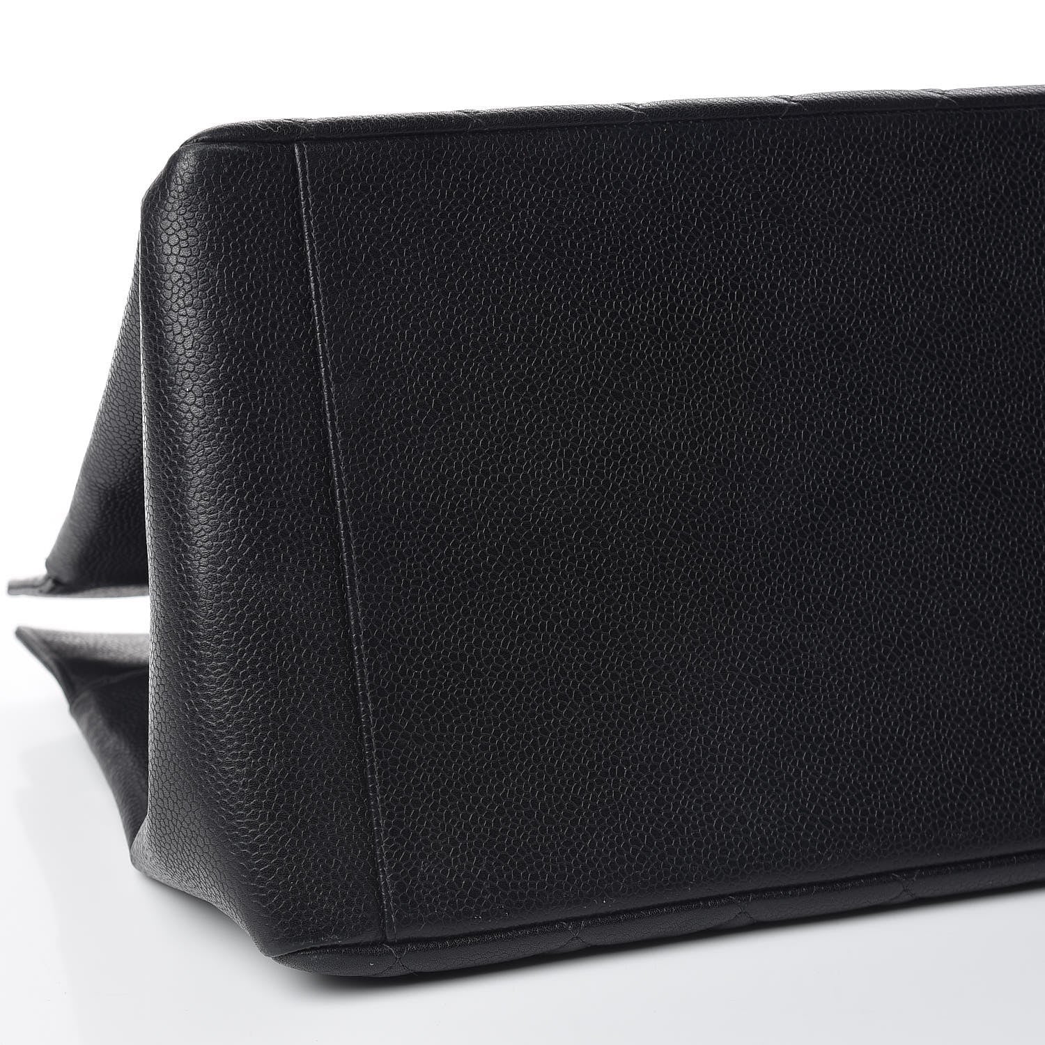 Chanel Caviar Quilted Timeless CC Tote Black 8 of 13