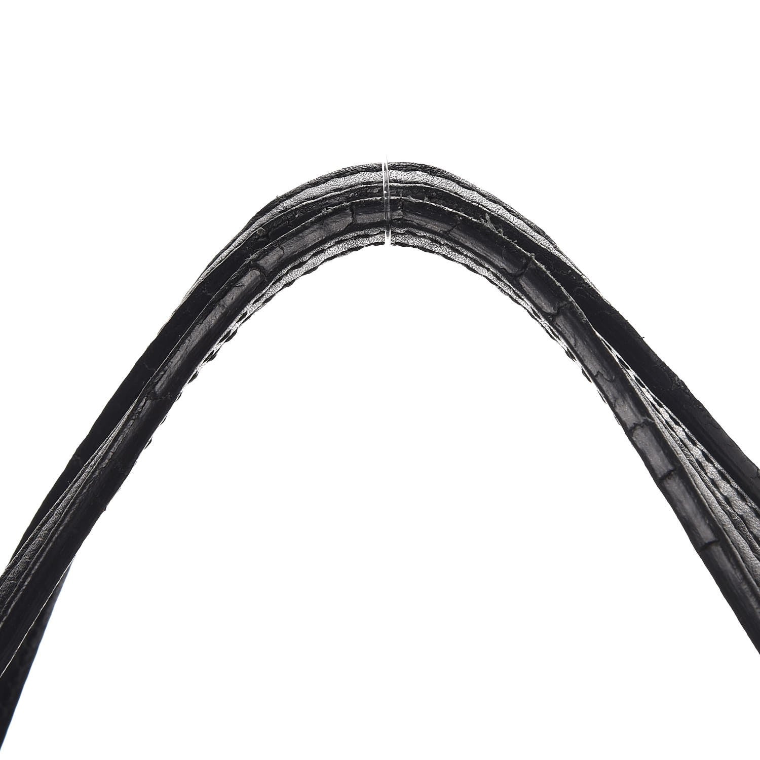 Gucci Guccissima Medium Bree Foldover Tote Black 13 of 13