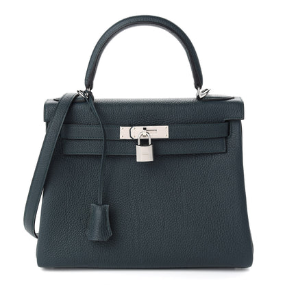 Hermes Togo Kelly Retourne 28 Vert Cypress 1 of 11