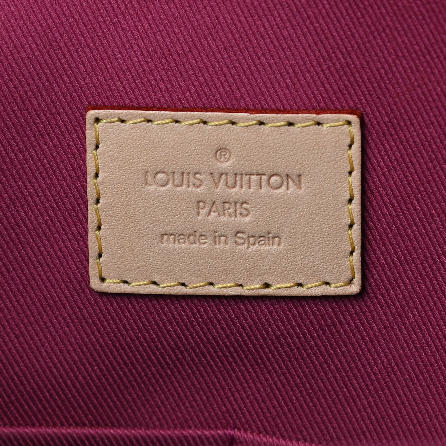Monogram Cluny BB Bordeaux Fuchsia