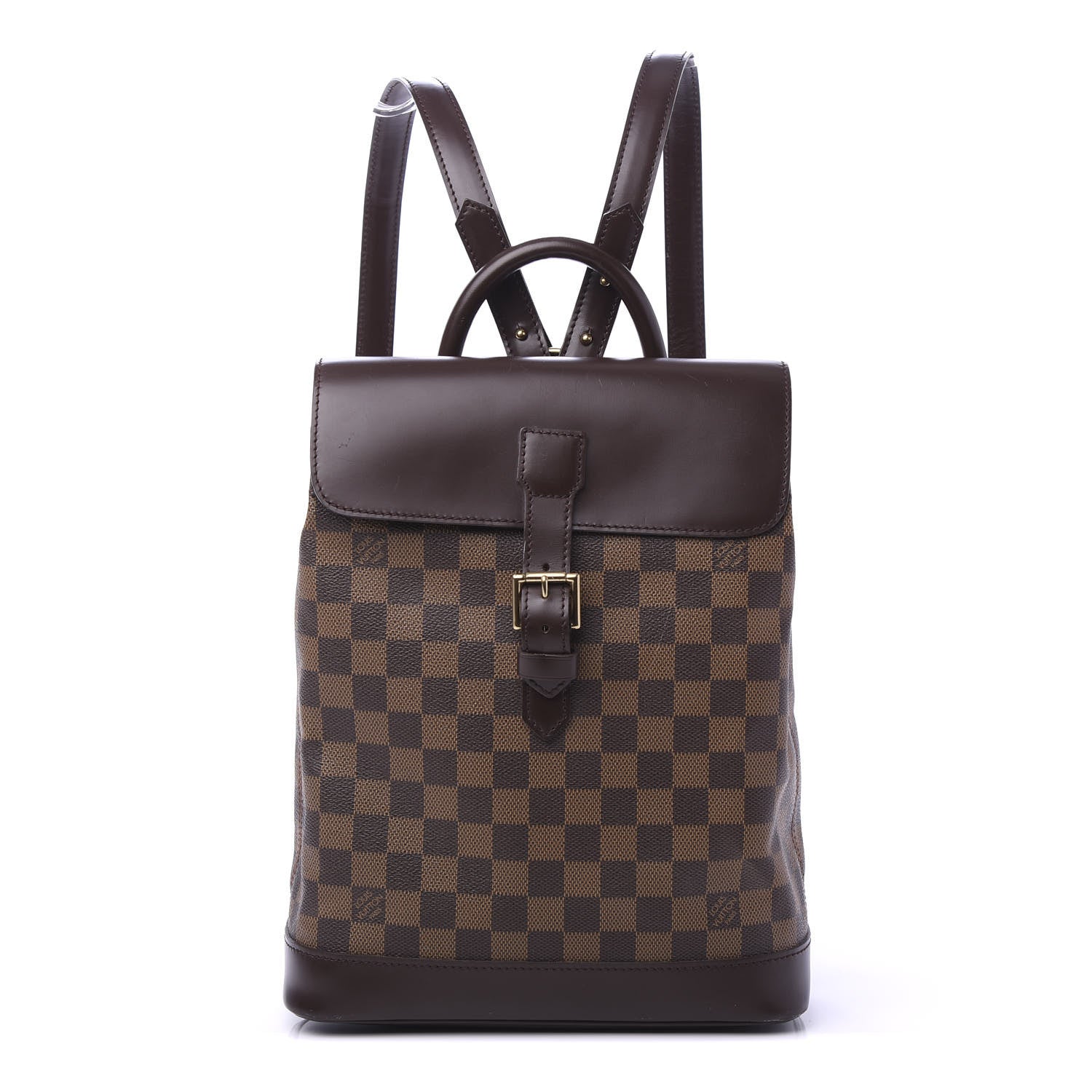 Louis Vuitton Damier Ebene Soho Backpack 1 of 10