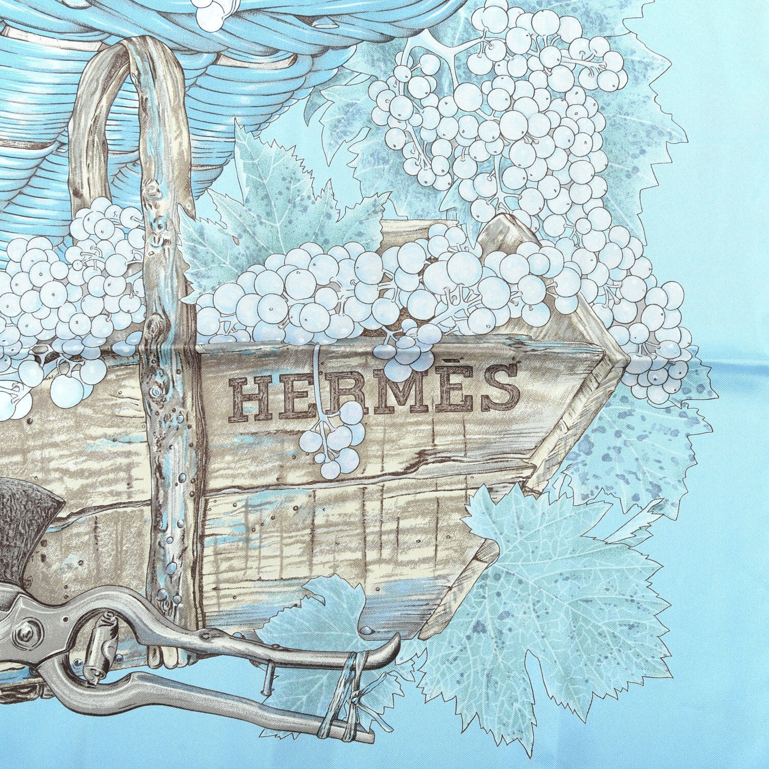Hermes Silk Vendanges Scarf 90 2 of 6