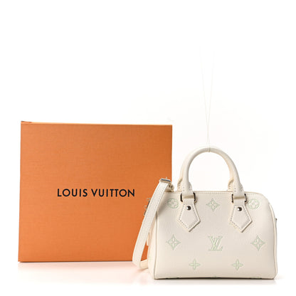 Louis Vuitton Empreinte Bi-Color Speedy 20 Milky White Green 10 of 10