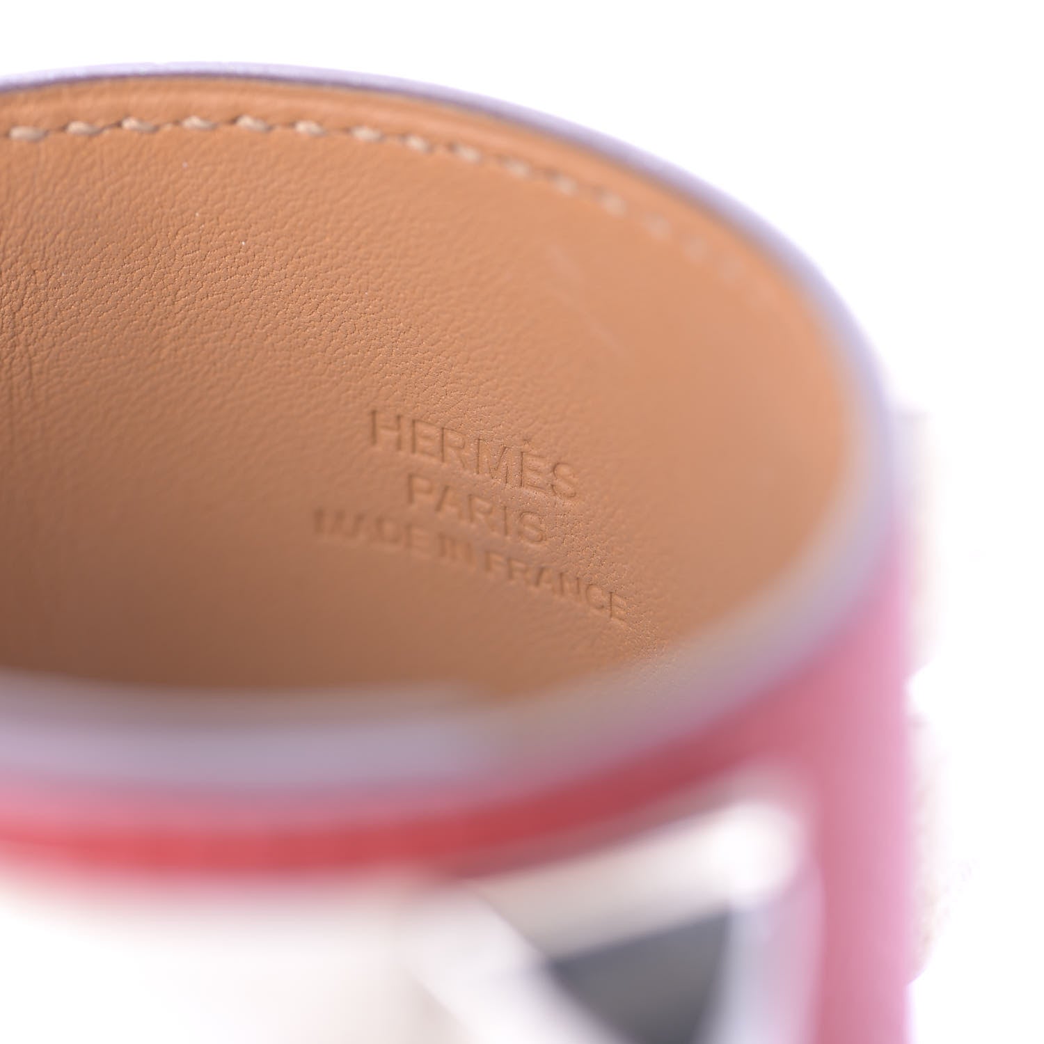 Hermes Epsom Collier de Chien CDC Bracelet S Rouge Casaque 4 of 6