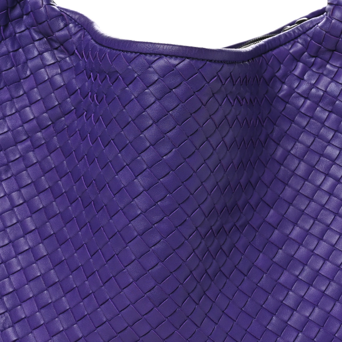Nappa Intrecciato Large Veneta Hobo Anemone
