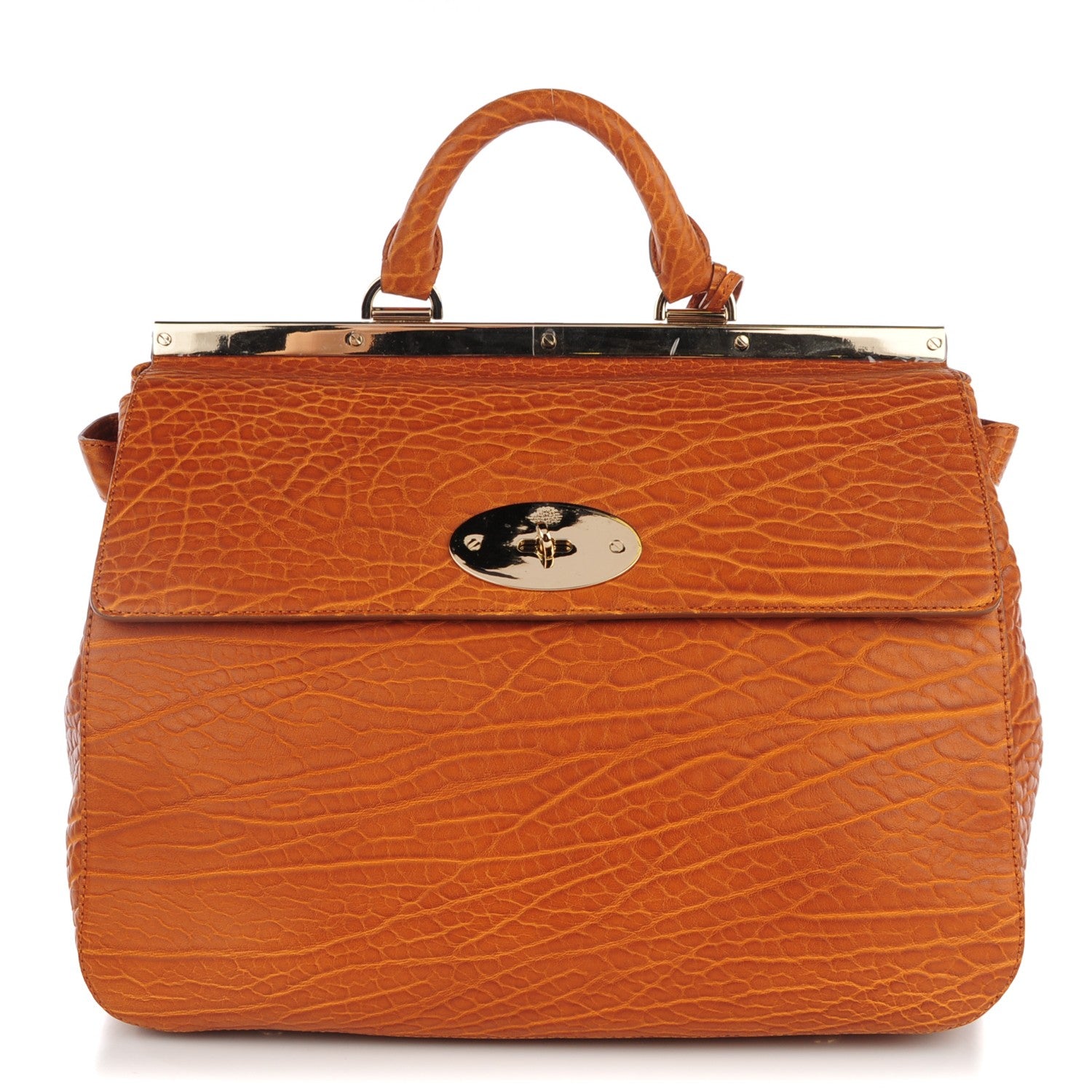 Mulberry Shrunken Calfskin Suffolk Ginger 1 of 8