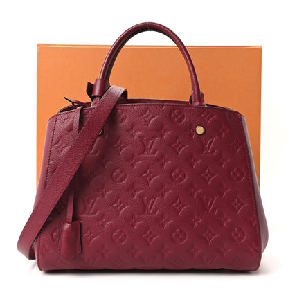 Louis Vuitton Empreinte Montaigne MM Grape 11 of 11