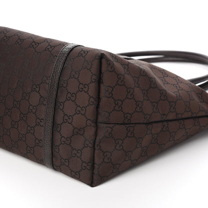 Gucci Monogram Medium Joy Tote Dark Brown 8 of 9