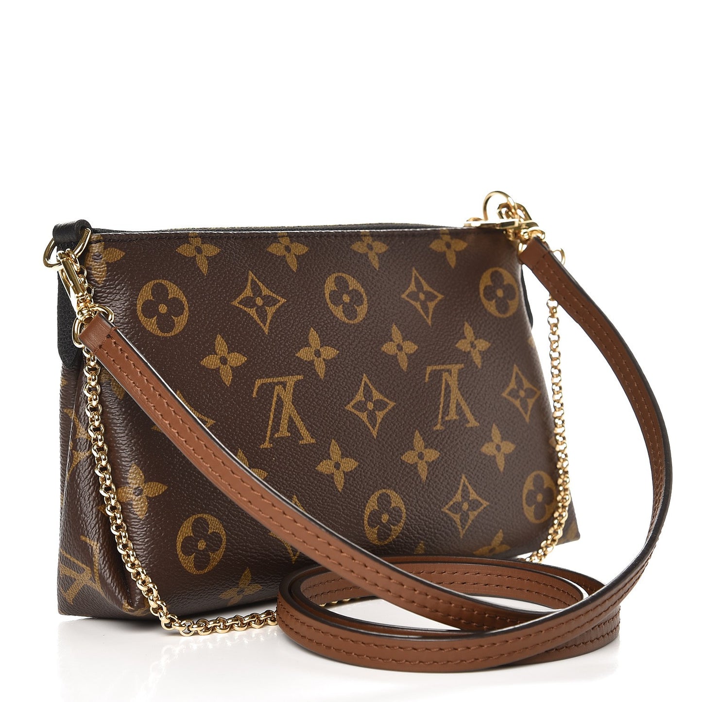 Monogram Pallas Clutch Black