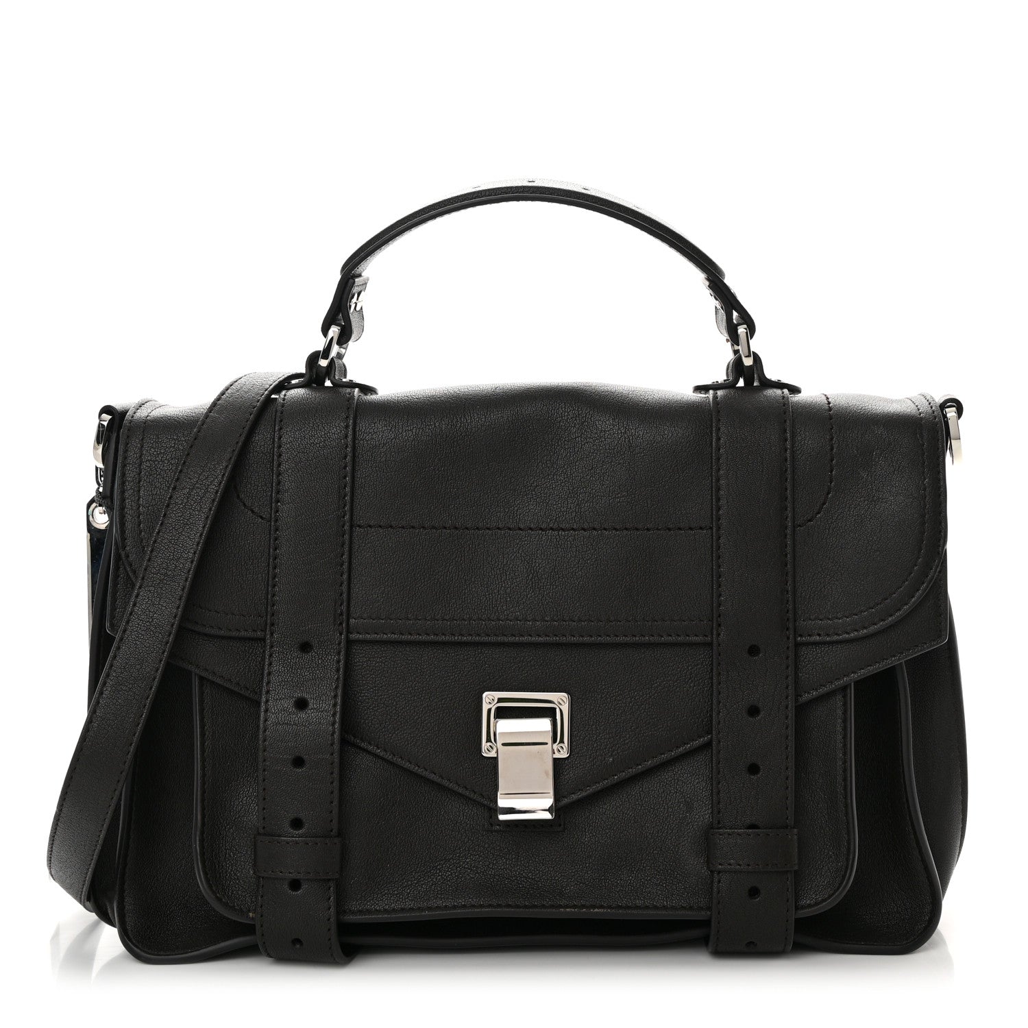 Proenza Schouler Lambskin Medium PS1 Satchel Dark Espresso 1 of 16
