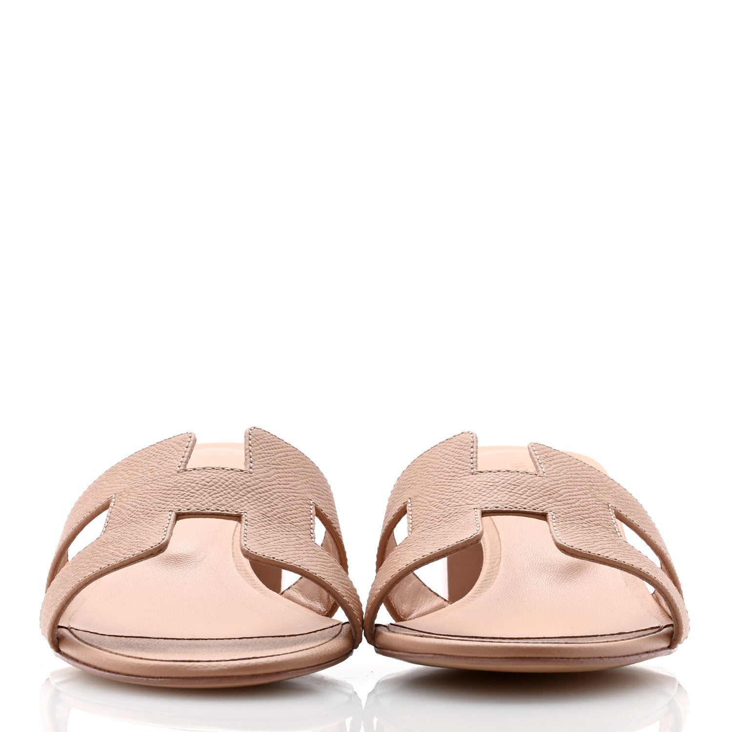 Hermes Epsom Oasis Sandals 38 Beige Perlino 38 2 of 9