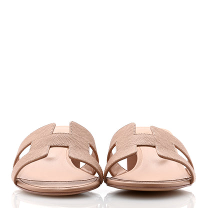 Hermes Epsom Oasis Sandals 38 Beige Perlino 38 2 of 9