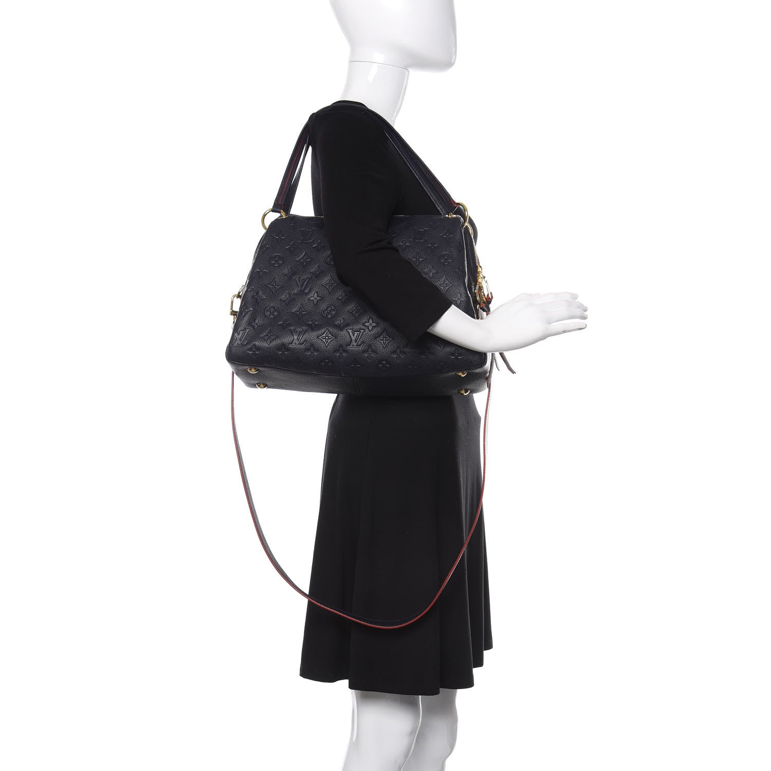 Louis Vuitton Empreinte Ponthieu PM Marine Rouge 3 of 12