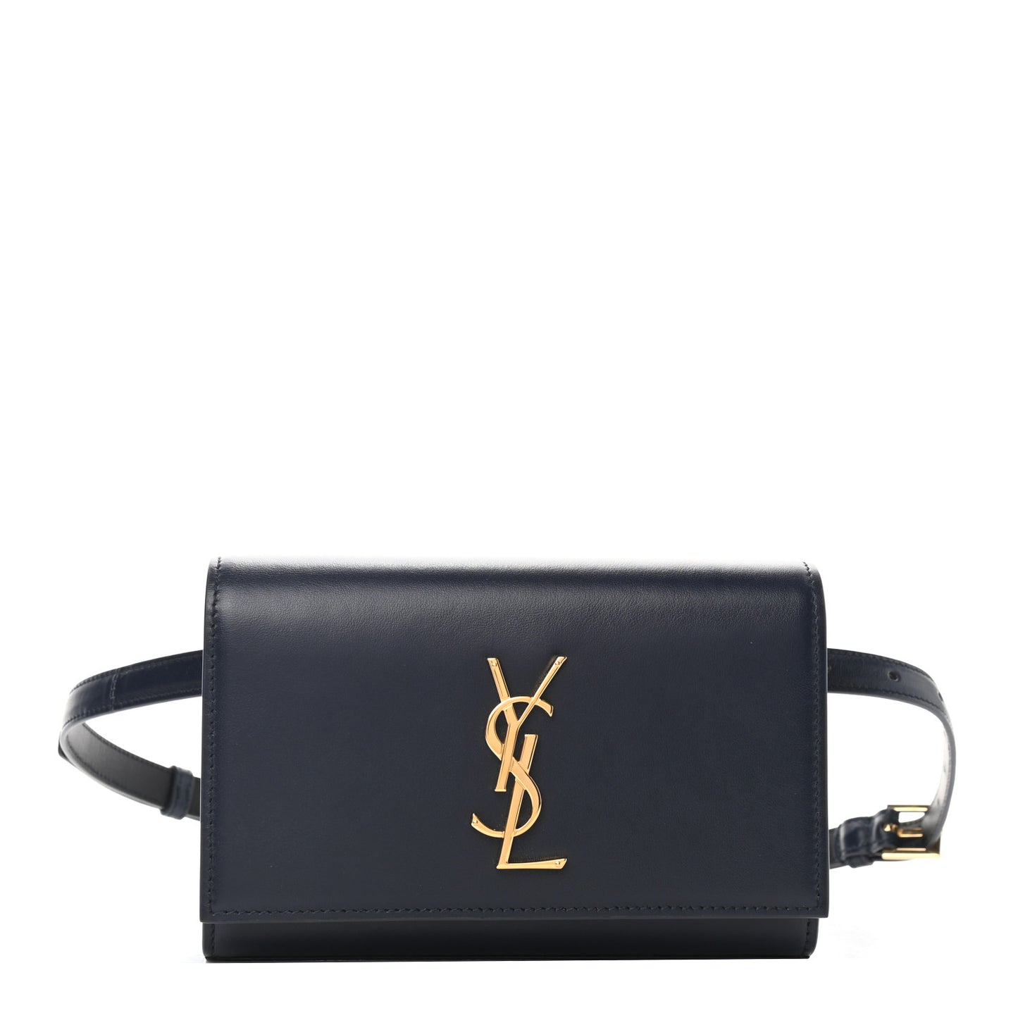 Smooth Calfskin Monogram Kate Belt Bag Marine