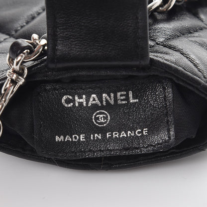Chanel Lambskin Quilted Phone Case Black 6 of 11