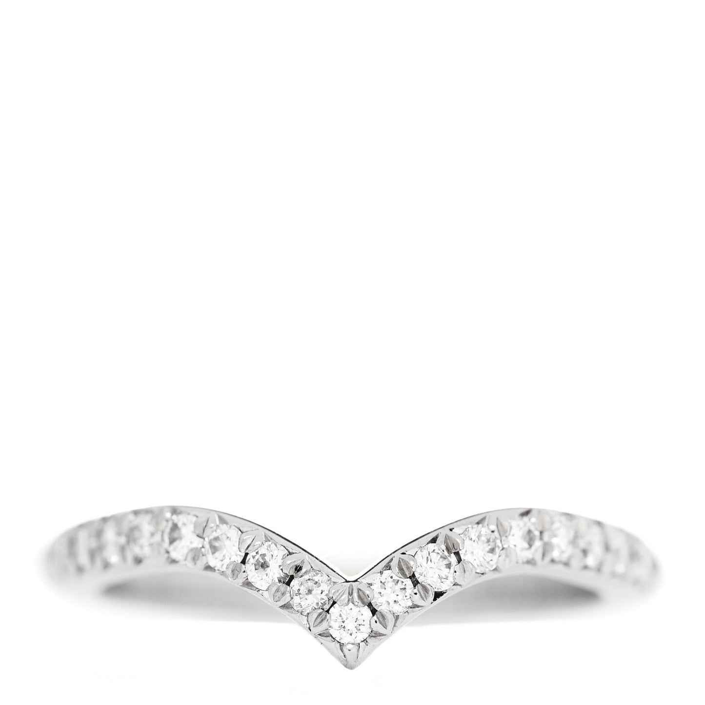 Platinum Diamond Soleste V Band Ring 47 4